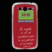 Coque Samsung Galaxy Grand Le combat Bonus offensif-défensif Rouge