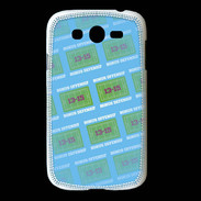 Coque Samsung Galaxy Grand Dégradé Bonus Offensif-défensif Bleu