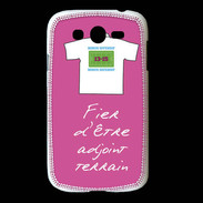 Coque Samsung Galaxy Grand Bonus offensif-Défensif Adjoint terrain Rose