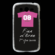 Coque Samsung Galaxy Grand Troisième ligne centre Bonus offensif-défensif Noir