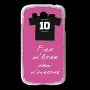Coque Samsung Galaxy Grand Demi d'ouverture Bonus offensif-défensif Rose 2