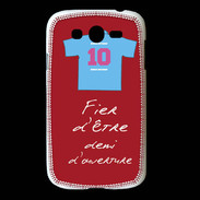 Coque Samsung Galaxy Grand Demi d'ouverture Bonus offensif-défensif Rouge 2