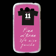 Coque Samsung Galaxy Grand 3/4 aile gauche Bonus offensif-défensif Rose 2