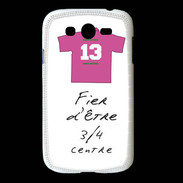 Coque Samsung Galaxy Grand 3/4 centre D Bonus offensif-défensif Blanc