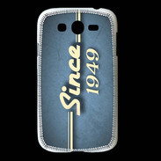 Coque Samsung Galaxy Grand Since 1949 Bleu