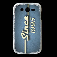 Coque Samsung Galaxy Grand Since 1995 Bleu