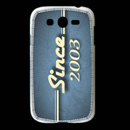 Coque Samsung Galaxy Grand Since 2003 Bleu