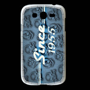 Coque Samsung Galaxy Grand Since crane bleu 1955