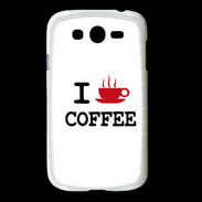 Coque Samsung Galaxy Grand I love Coffee