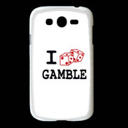 Coque Samsung Galaxy Grand I love Gamble