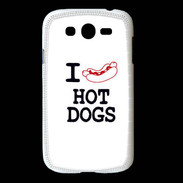 Coque Samsung Galaxy Grand I love Hot Dogs