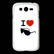 Coque Samsung Galaxy Grand I love Lunette Fun 2