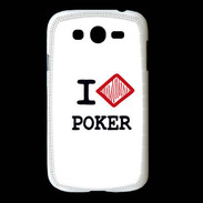 Coque Samsung Galaxy Grand I love Poker Diamond