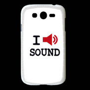 Coque Samsung Galaxy Grand I love Sound