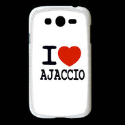 Coque Samsung Galaxy Grand I love Ajaccio
