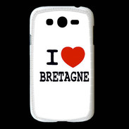 Coque Samsung Galaxy Grand I love Bretagne