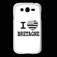 Coque Samsung Galaxy Grand I love Bretagne 3