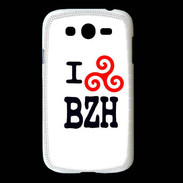 Coque Samsung Galaxy Grand I love BZH 2
