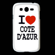 Coque Samsung Galaxy Grand I love Cote d'Azur