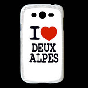 Coque Samsung Galaxy Grand I love Deux Alpes