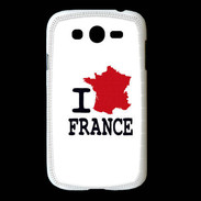 Coque Samsung Galaxy Grand I love France 4