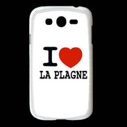 Coque Samsung Galaxy Grand I love La Plagne