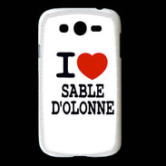 Coque Samsung Galaxy Grand I love Sable d'Olonne