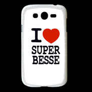 Coque Samsung Galaxy Grand I love Super Besse