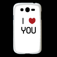 Coque Samsung Galaxy Grand I love you