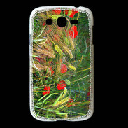 Coque Samsung Galaxy Grand DP Coquelicot dans un champs de blé