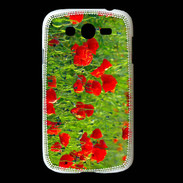 Coque Samsung Galaxy Grand DP champs de coquelicots