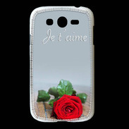 Coque Samsung Galaxy Grand Belle rose PR
