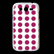 Coque Samsung Galaxy Grand pois magenta