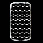 Coque Samsung Galaxy Grand pois noir & blanc