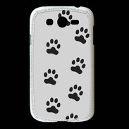 Coque Samsung Galaxy Grand pattes de chats/chiens 2