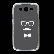 Coque Samsung Galaxy Grand moustache & noeud 2
