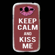 Coque Samsung Galaxy Grand Keep calm Girl Brique