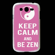 Coque Samsung Galaxy Grand Keep Calm Be Zen Rose