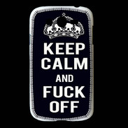 Coque Samsung Galaxy Grand Keep Callm Fuck Off Noir