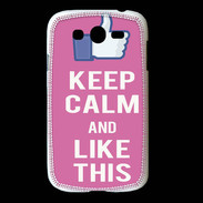Coque Samsung Galaxy Grand Keep Calm Like This Rose