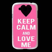 Coque Samsung Galaxy Grand Keep Calm Love me Rose