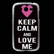 Coque Samsung Galaxy Grand Keep Calm Love Noir