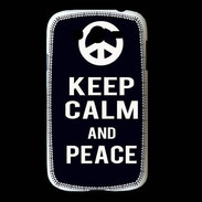 Coque Samsung Galaxy Grand Keep Calm Peace Noir