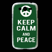 Coque Samsung Galaxy Grand Keep Calm Peace Vert