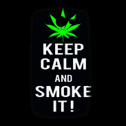 Coque Samsung Galaxy Grand Keep Calm Smoke Noir