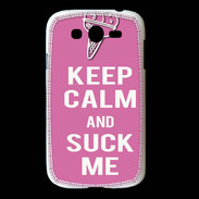 Coque Samsung Galaxy Grand Keep Calm Suck me Rose