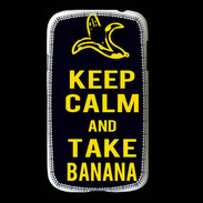 Coque Samsung Galaxy Grand Keep Calm Take Banana Noir