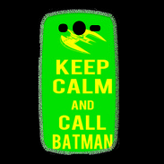 Coque Samsung Galaxy Grand Keep Calm Call Batman Vert
