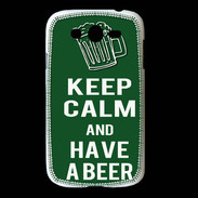 Coque Samsung Galaxy Grand Keep Calm Have a beer Vert