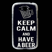 Coque Samsung Galaxy Grand Keep Calm Have a beer Noir
